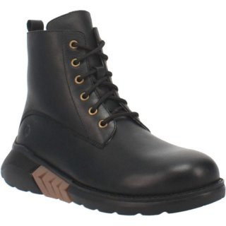 MEN'S DINGO BLACK TOP LEATHER BOOT-BLACK | FREE SHIPPING