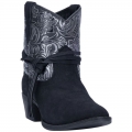 WOMEN'S DINGO VALERIE BOOTIE-BLACK | FREE SHIPPING