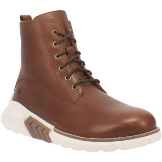 MEN'S DINGO BLACK TOP LEATHER BOOT-BROOWN | FREE SHIPPING
