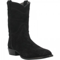 MEN'S DINGO STAMPEDE LEATHER BOOT-BLACK | FREE SHIPPING