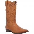 MEN'S DINGO DODGE CITY LEATHER BOOT-TAN | FREE SHIPPING