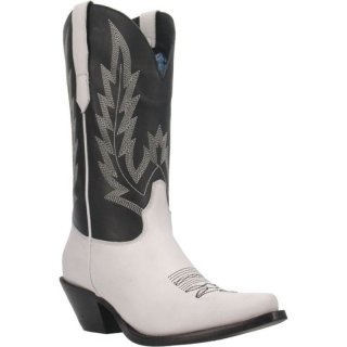 WOMEN'S DINGO HOLD YER HORSES LEATHER BOOT-BLACK | FREE SHIPPING