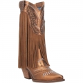 WOMEN'S DINGO GYPSY LEATHER BOOT-BRONZE | FREE SHIPPING