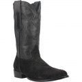 MEN'S DINGO WHISKEY RIVER LEATHER BOOT-BLACK | FREE SHIPPING