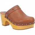 WOMEN'S DINGO DEADWOOD LEATHER SANDAL-TAN | FREE SHIPPING