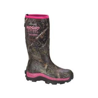 Dryshod Boots Women's NOSHO Ultra Hunt Cold-Conditions Hunting Boot Pink | Quick Ship