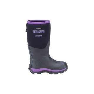 Dryshod Boots Kid's Arctic Storm Winter Boot Purple | Quick Ship