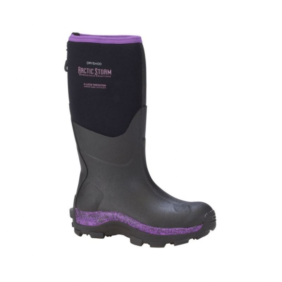 Dryshod Boots Women's Arctic Storm Hi Purple | Quick Ship