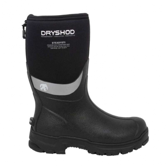 Dryshod Boots Men's Steadyeti with genuine Vibram Arctic Grip Outsole Mid | Quick Ship