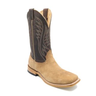 Fenoglio Hot Sell Men's Tan Victoria Roughout w/ Brown Mexkite Style No. 15411217 Fenoglio Hot Sell Men's Tan Victoria Roughout w/ Brown Mexkite Style No. 15411217