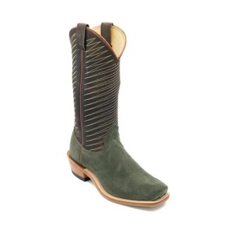 Fenoglio Hot Sell Men's Olive Roughout w/ Whiskey Byron Crunch Style No. 29611344 Fenoglio Hot Sell Men's Olive Roughout w/ Whiskey Byron Crunch Style No. 29611344
