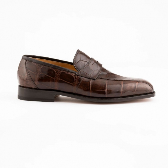 New Arrivals Ferrini Men's Alligator 3724-Chocolate New Arrivals Ferrini Men's Alligator 3724-Chocolate