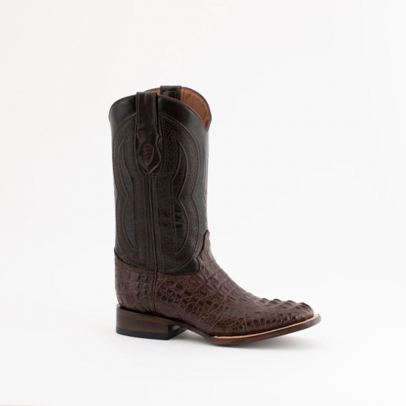 New Arrivals Ferrini Men's Hornback Caiman Dakota-Brown