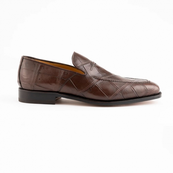 New Arrivals Ferrini Men's Alligator 3877-Chocolate New Arrivals Ferrini Men's Alligator 3877-Chocolate