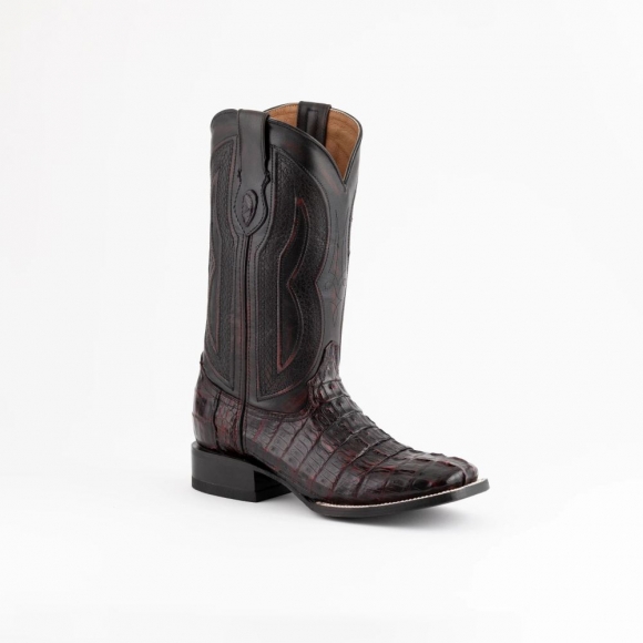 New Arrivals Ferrini Men's Hornback Caiman Dakota-Black Cherry New Arrivals Ferrini Men's Hornback Caiman Dakota-Black Cherry
