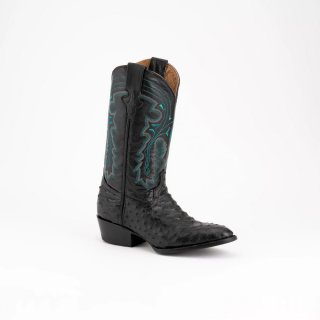 New Arrivals Ferrini Colt - Men's Full Quill Ostrich-Black New Arrivals Ferrini Colt - Men's Full Quill Ostrich-Black