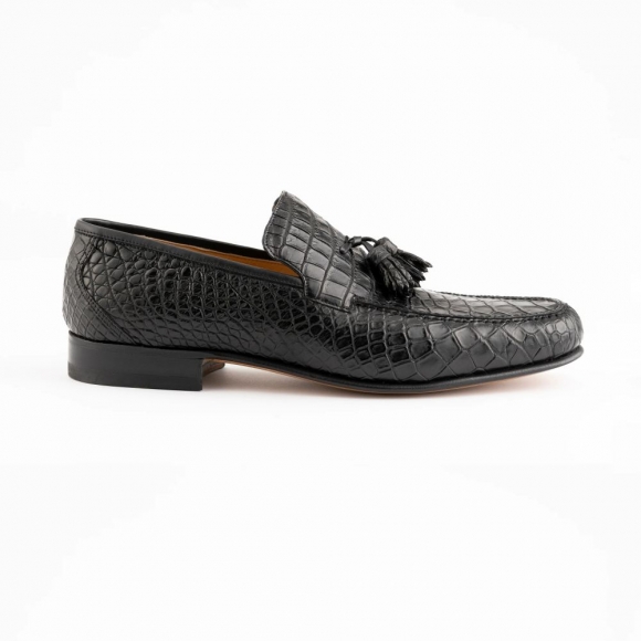 New Arrivals Ferrini Men's Crocodile 3918-Black New Arrivals Ferrini Men's Crocodile 3918-Black