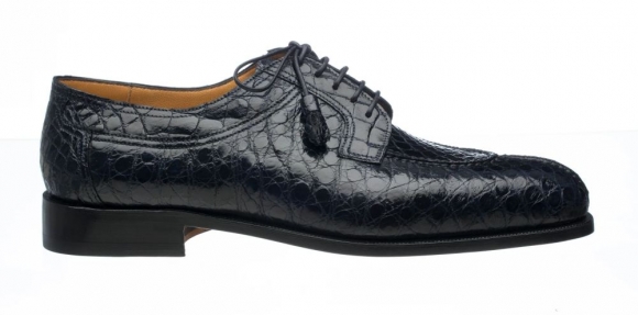 New Arrivals Ferrini Men's Belly Alligator 3520-Navy