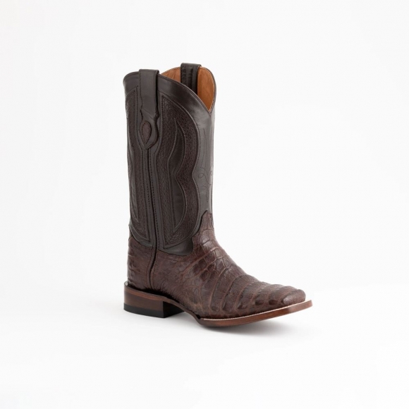 New Arrivals Ferrini Men's Belly Caiman Dakota-Chocolate New Arrivals Ferrini Men's Belly Caiman Dakota-Chocolate