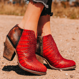 FREEBIRD STYLISH OUTLET WOMEN'S DETROIT-RED CROCO | STYLISH OUTLET  FREEBIRD STYLISH OUTLET WOMEN'S DETROIT-RED CROCO | STYLISH OUTLET