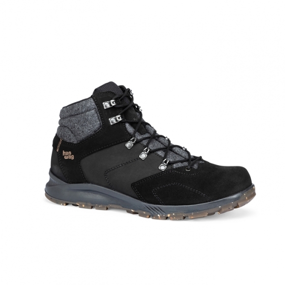 HANWAG MEN'S ARAIO MID GTX-Black/Asphalt