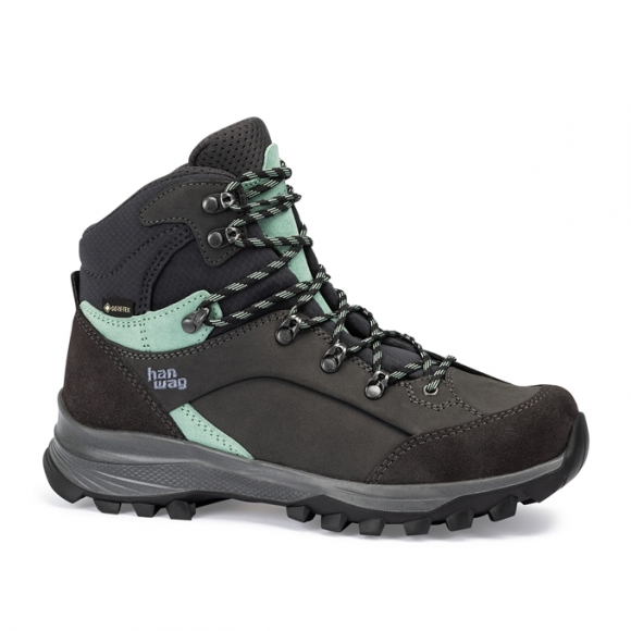 HANWAG WOMEN'S ALTA BUNION II LADY GTX-Asphalt/Mint