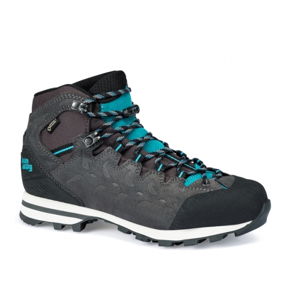 HANWAG WOMEN'S MAKRA LIGHT LADY GTX-Asphalt/Bluegreen