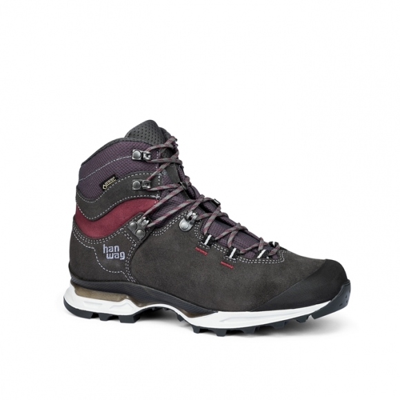 HANWAG WOMEN'S TATRA LIGHT LADY GTX-Asphalt/Dark Garnet