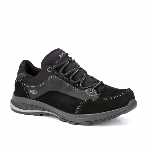 HANWAG MEN'S BANKS LOW BUNION LL-Black/Black
