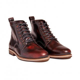 Men's Helm Boots | The Zind Burgundy