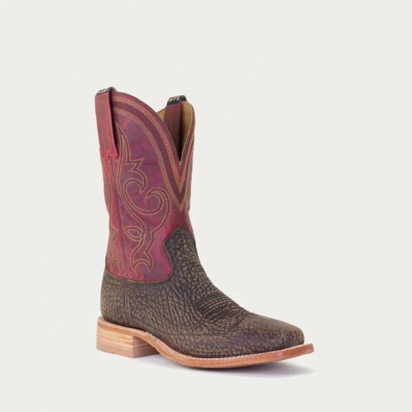 LATEST HYER BOOTS MEN'S EASTON - Brown/Red LATEST HYER BOOTS MEN'S EASTON - Brown/Red