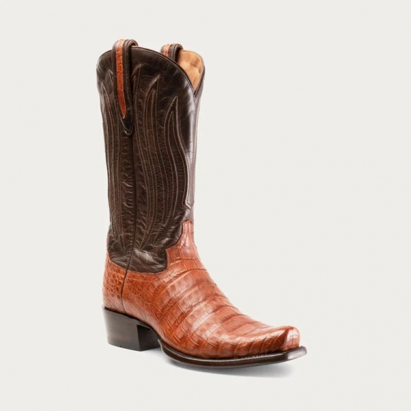 LATEST HYER BOOTS MEN'S STOCKTON - Cognac/Chocolate LATEST HYER BOOTS MEN'S STOCKTON - Cognac/Chocolate