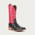 LATEST HYER BOOTS MEN'S JETMORE - Black/Red LATEST HYER BOOTS MEN'S JETMORE - Black/Red