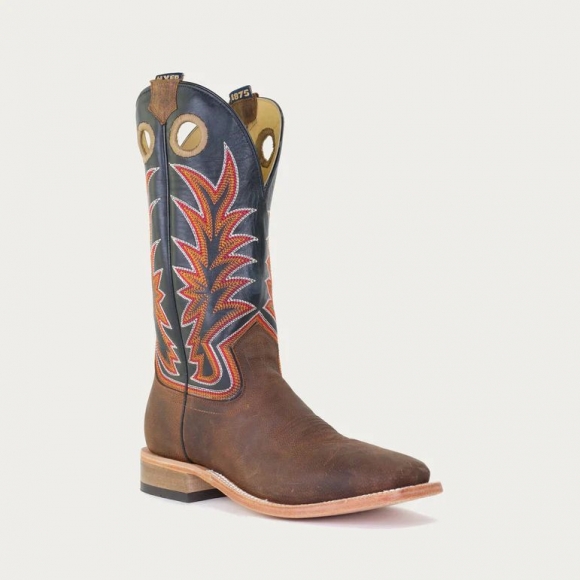 LATEST HYER BOOTS MEN'S WALTON - Brown/Black LATEST HYER BOOTS MEN'S WALTON - Brown/Black