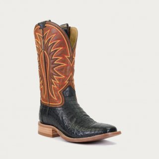 LATEST HYER BOOTS MEN'S BIG BOW - Black/Honey