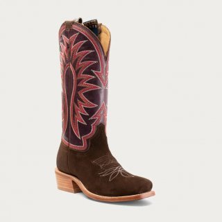 LATEST HYER BOOTS WOMEN'S ROSE HILL - Eggplant/Chocolate