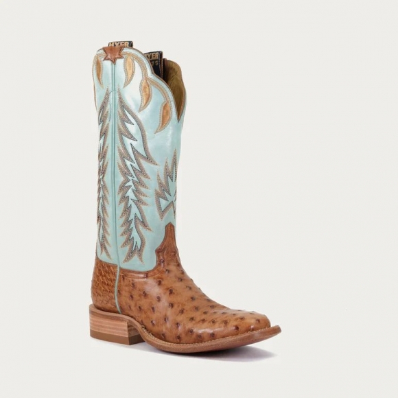LATEST HYER BOOTS WOMEN'S HARPER - Brandy/Robin's Egg