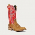 LATEST HYER BOOTS MEN'S SAWYER - Tan/Red