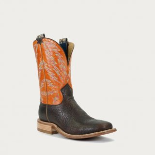 LATEST HYER BOOTS MEN'S HAZELTON - Apache/Tangerine