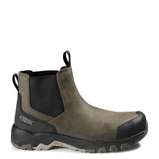 KODIAK MEN'S QUEST BOUND COMPOSITE TOE CHELSEA SAFETY WORK BOOT-Fossil | NEW ARRIVALS