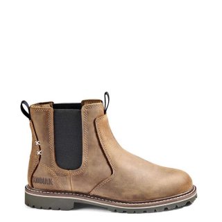 KODIAK WOMEN'S BRALORNE CHELSEA BOOT-Brown | NEW ARRIVALS