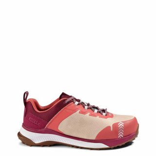 KODIAK WOMEN'S QUICKTRAIL LOW NANO COMPOSITE TOE ATHLETIC SAFETY WORK SHOE-Pink Berry | NEW ARRIVALS