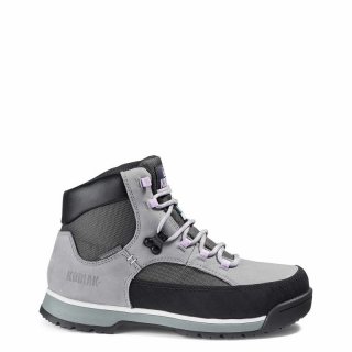 KODIAK WOMEN'S GREB CLASSIC HIKE WATERPROOF STEEL TOE SAFETY WORK BOOT-Gray | NEW ARRIVALS