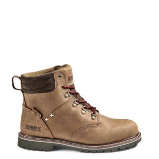 KODIAK WOMEN'S BRALORNE 6" WATERPROOF BOOT-Brown | NEW ARRIVALS