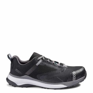 KODIAK MEN'S QUICKTRAIL LOW NANO COMPOSITE TOE ATHLETIC SAFETY WORK SHOE-Black | NEW ARRIVALS