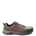 KODIAK MEN'S LKT1 COMPOSITE TOE HIKER SAFETY WORK SHOE-Dark Brown/Red | NEW ARRIVALS