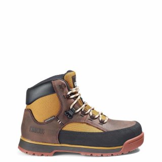KODIAK WOMEN'S GREB CLASSIC HIKE WATERPROOF STEEL TOE SAFETY WORK BOOT-Brown | NEW ARRIVALS