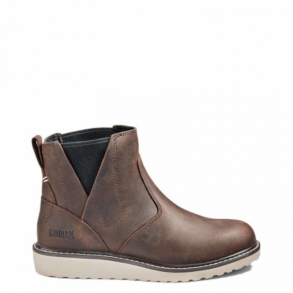 KODIAK WOMEN'S WHITTON CHELSEA BOOT-Dark Brown | NEW ARRIVALS