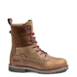 KODIAK WOMEN'S BRALORNE 8" WATERPROOF BOOT-Brown | NEW ARRIVALS