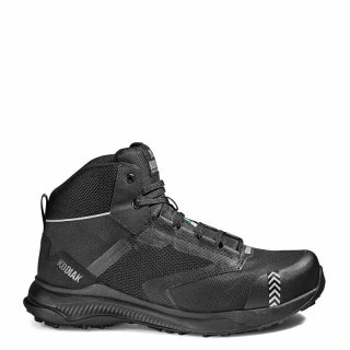 KODIAK MEN'S QUICKTRAIL MID NANO COMPOSITE TOE ATHLETIC SAFETY WORK SHOE-Black | NEW ARRIVALS
